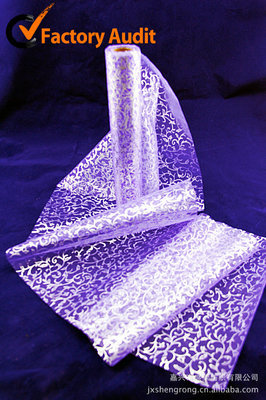 【2013新款 燙金 撒金紗卷】價(jià)格,廠家,圖片,其他節(jié)慶婚慶用品,嘉興市盛榮紡織-